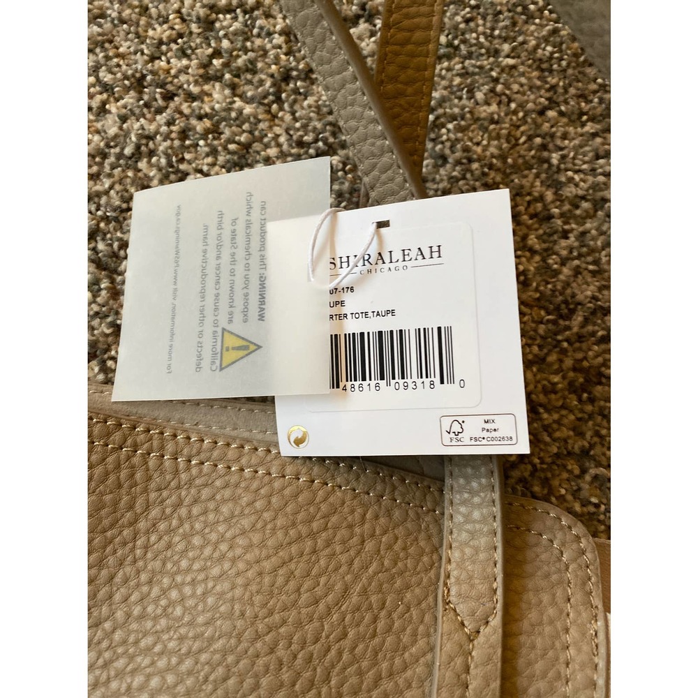 Shiraleah Tote Bag - Taupe - Picture 2 of 9